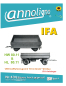 Preview: IFA VEB Fahrzeugwerk Ernst Grube Werdau Anhänger Typen HW & HL 80.11 Bild Bedienungsanleitung & Wartungsanleitung - annoligno 434